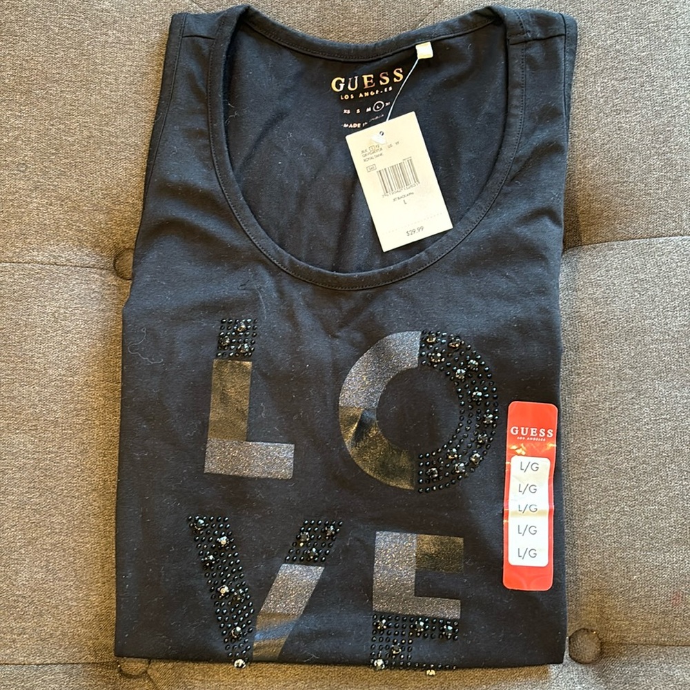 Black Guess Tank top